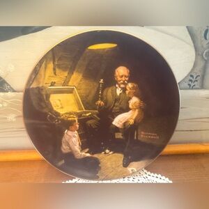 Vintage Norman Rockwell Collector’s Plate